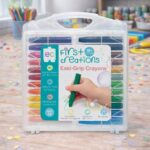 Easi-Grip Crayons (24 Crayons/Tub)