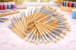Hog Hair ROUND Brushes (60/Pack)