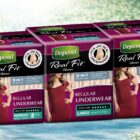 Depend Real Fit (Regular) Underwear For Women 8pcs/pack, 4packs/carton