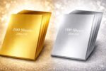 Metallic Paper Kindy Shapes 100Sheets/Pack