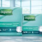 Depend Underwear Super Plus-Unisex 10pcs/pack, 4packs/carton