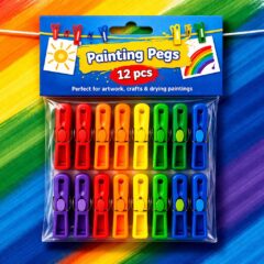 Painting Pegs 12Pcs/Pack
