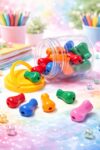 Pencil Grips 24Pcs/Jar