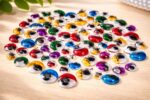 Joggle Eyes - Assorted Colours 300Piecse/Pack