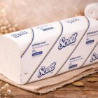 Scott Optimum Hand Towels (4455) 150 Towels/Pack, 16 Packs/Carton