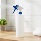 Detergent  Bottle with Squirt or Spray Nozzle for various cleaning chemicals with printed MSDS info