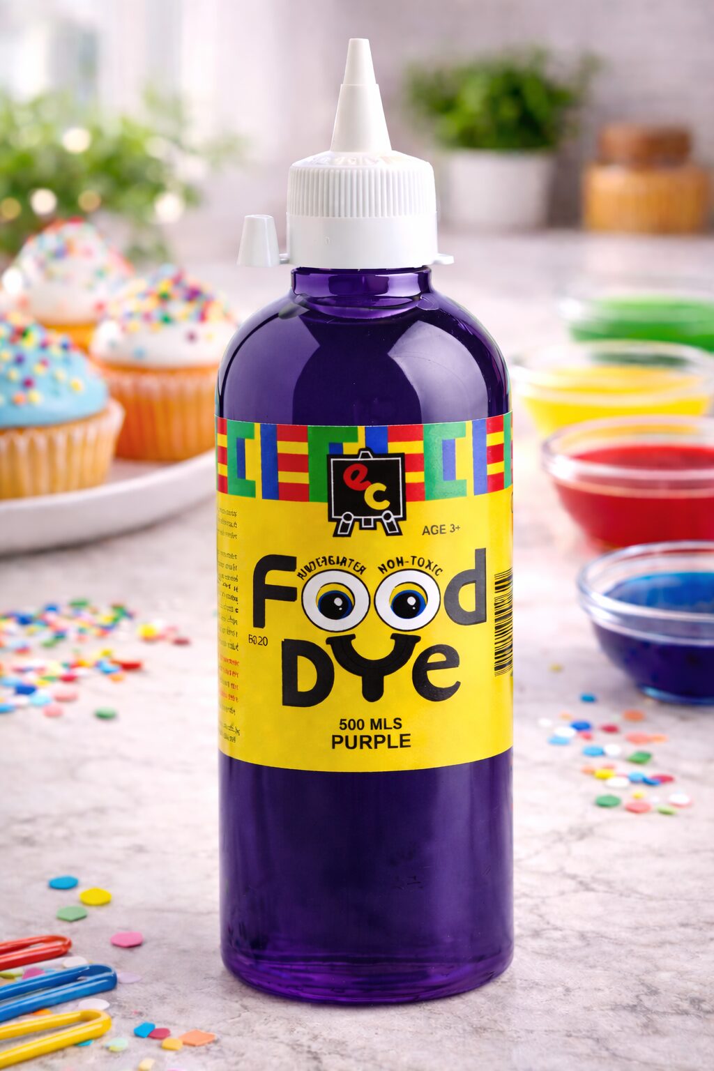Food Dye Liquid Purple