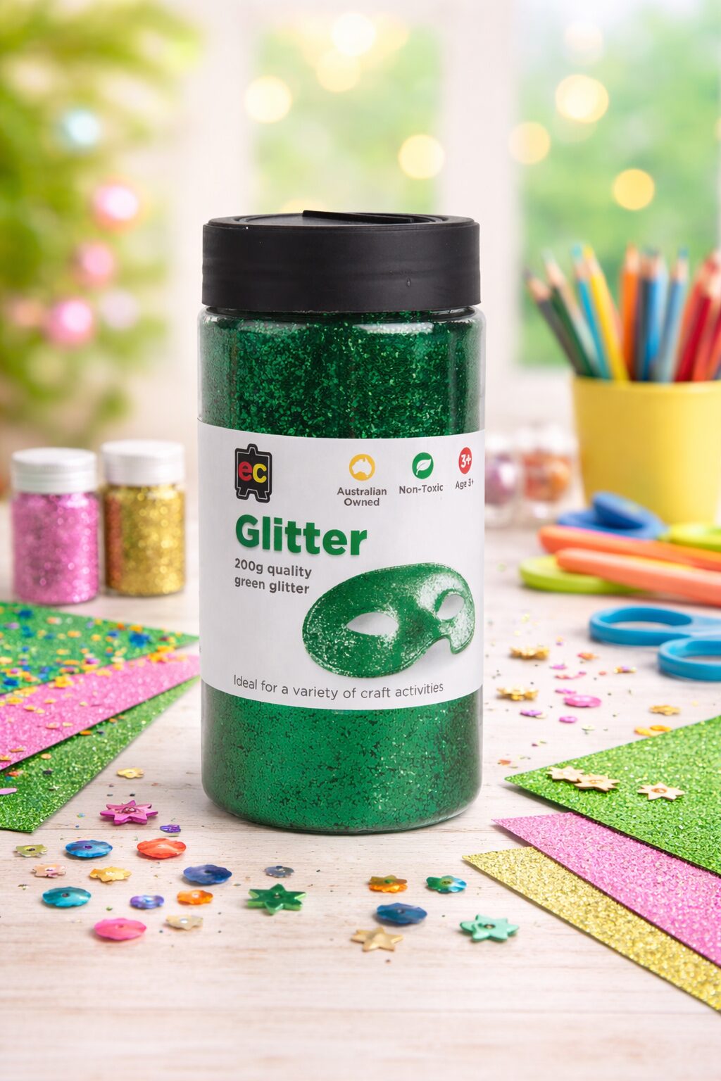 Glitter 200gm Jar G