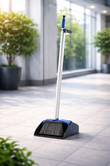 Lobby Pan & Broom Set Blue