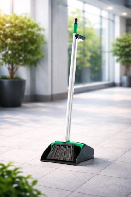 Lobby Pan & Broom Set Green