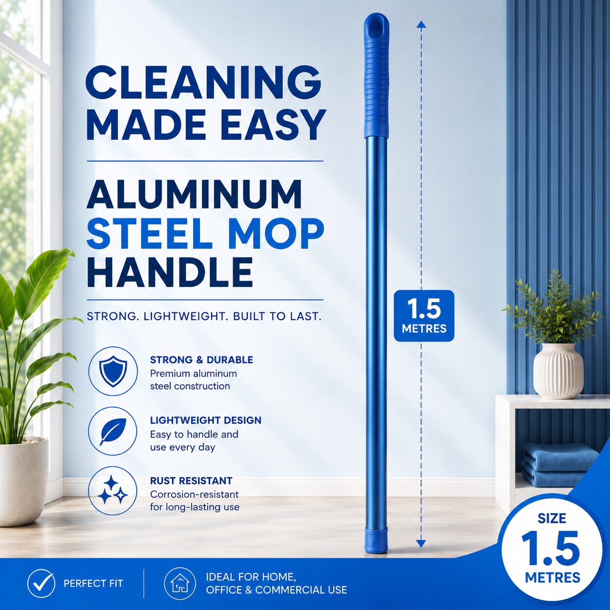 Mop Handles Blue
