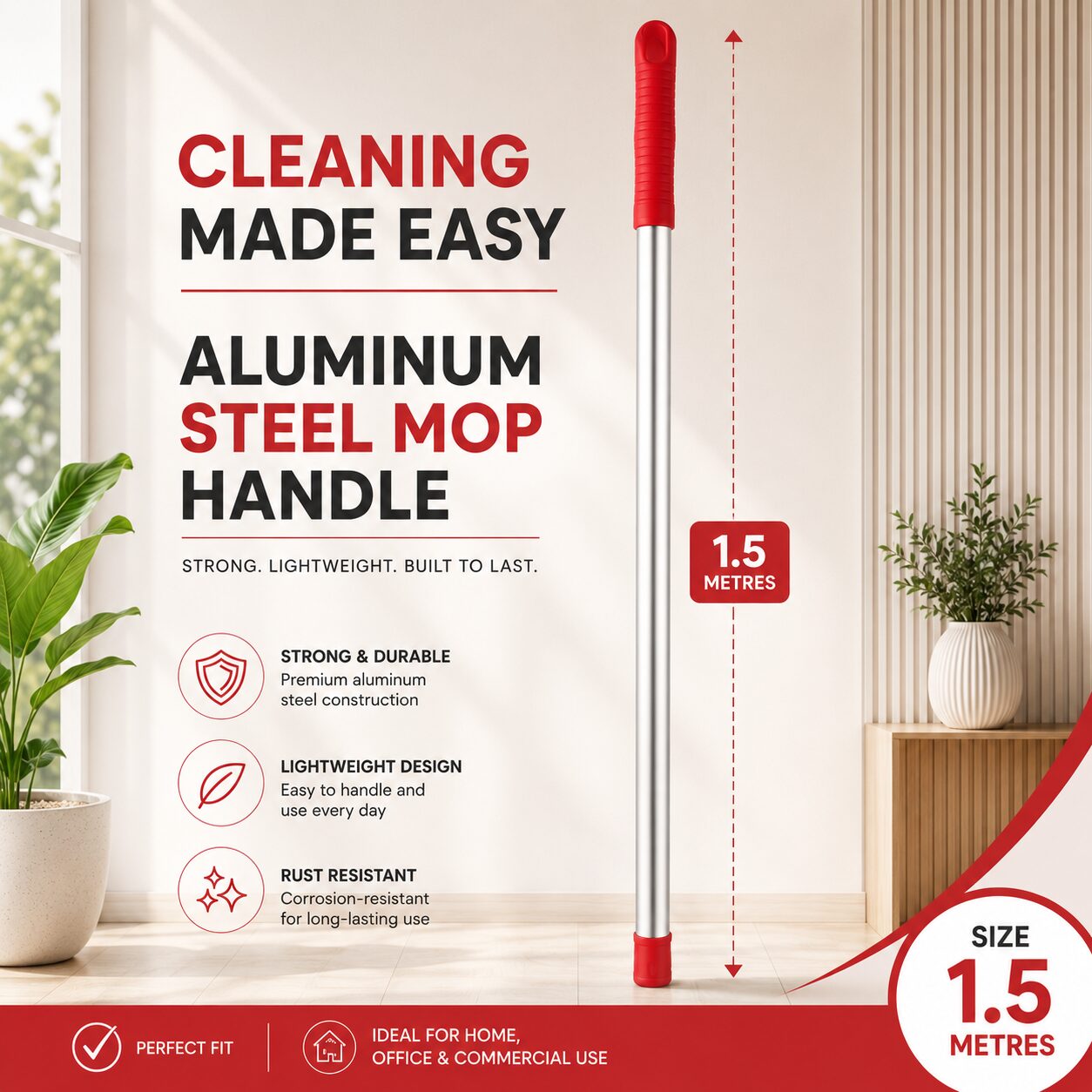 Mop Handles Red