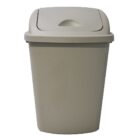 Plastic Rubbish Bins with Swing Top  (All Sizes Available)
