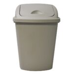 Plastic Rubbish Bins with Swing Top  (All Sizes Available)