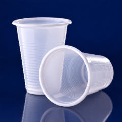 Plastic Cups - 1,000/Carton - White