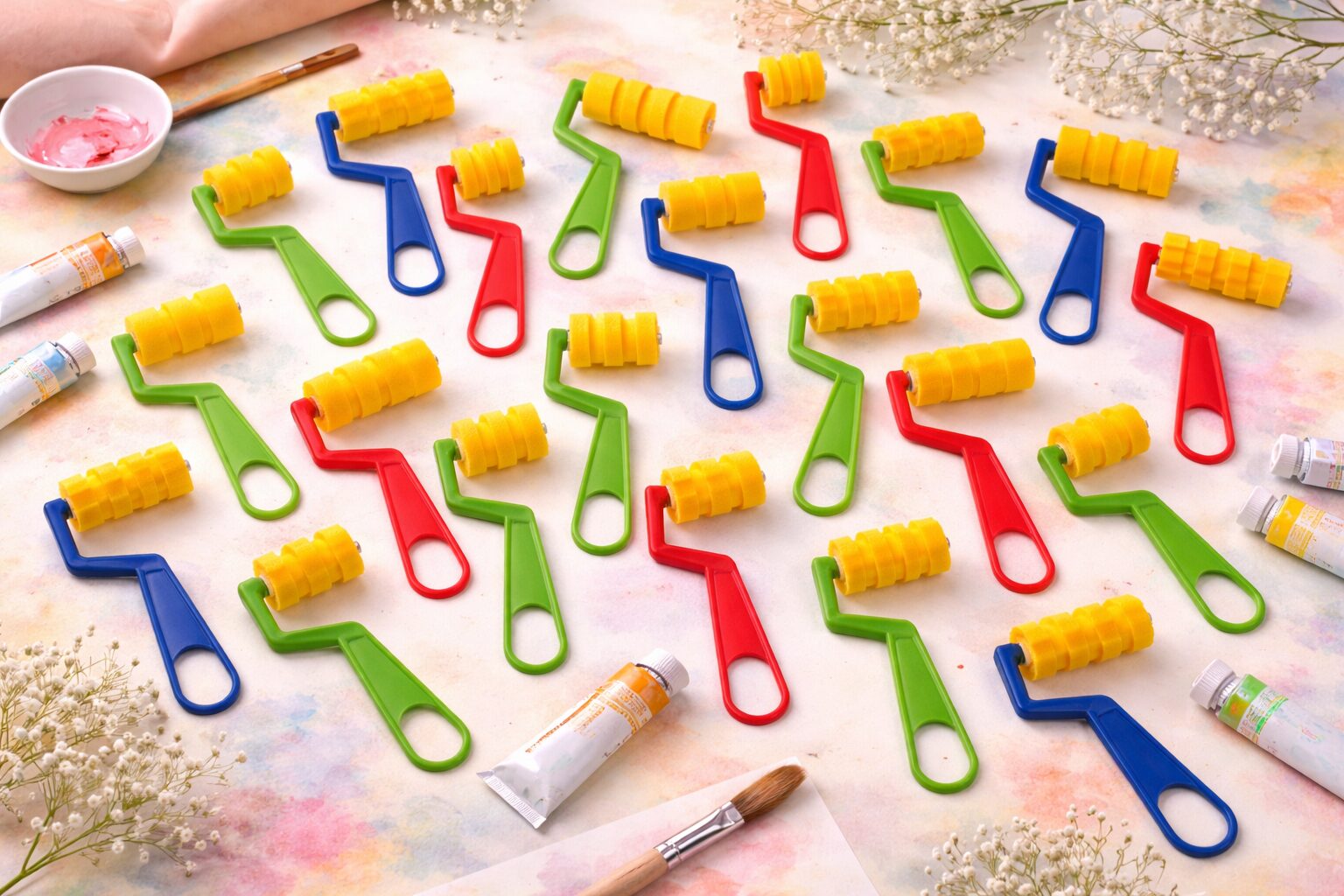 Pattern Roller Paint Pattern Rollers (Available in 5 and 25 Sets / Pack) – Tassway Pty Ltd