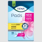 Tena Pads - InstaDRY 8Pads/Pack, 6Packs/Carton