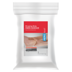 AEROPLAST Premium Fabric Dressing Strip (7.5cm x 1M) - Each