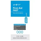 AEROGUIDE First Aid Leaflet