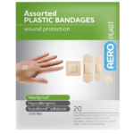 AEROPLAST Plastic Assorted Dressings Env/20