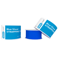 AEROPLAST Visual Strapping Tape 2.5cm x 5M Box/12
