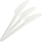 Premium Reusable Plastic Knives