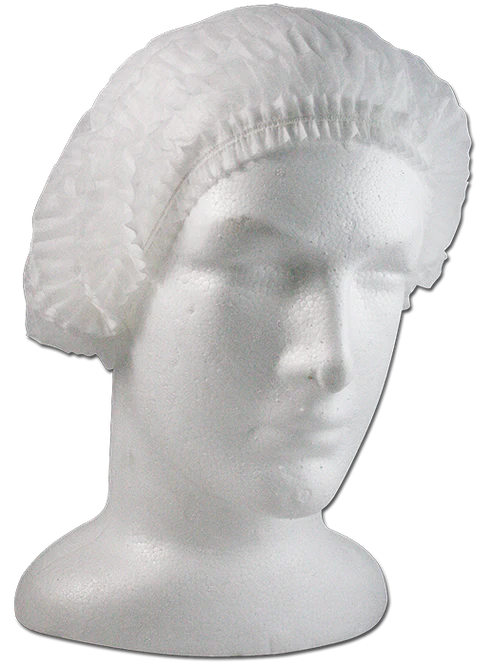 disposable-crimp-cap-white-nonwoven-hairnet