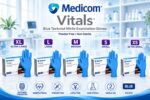 Medicom Vitals Nitrile Gloves Powder Free