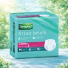 Depend Brief Normal Medium 10Pcs/Pack, 4Packs/carton
