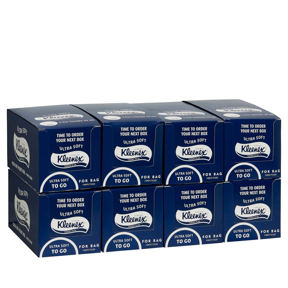 8 x kleenex