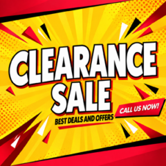 Clearance Sale