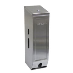 Toilet Roll Dispenser - Stainless Steel - Triple (3 Rolls)