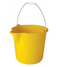 Plastic Wringer Mop Buckets (Colour Coded)