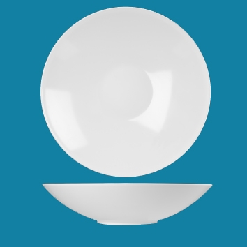 Plastic Bowls - Round - White
