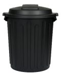 Plastic Rubbish Bin with Dome Lid (All Sizes Available)