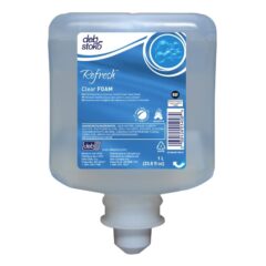 Deb Refresh Clear Foam Hand Wash (6 x 1 Litre Cartridge)