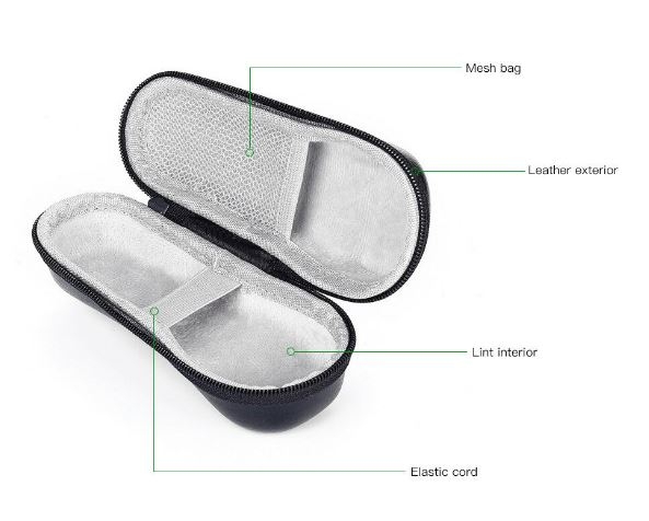 Waterproof Forehead Thermometer Storage Bag for Braun Hard Carrying Case Waterproof Forehead Thermometer Storage Bag for Braun Hard Carrying Case