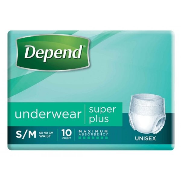 Depend Underwear Super Plus (Unisex)
