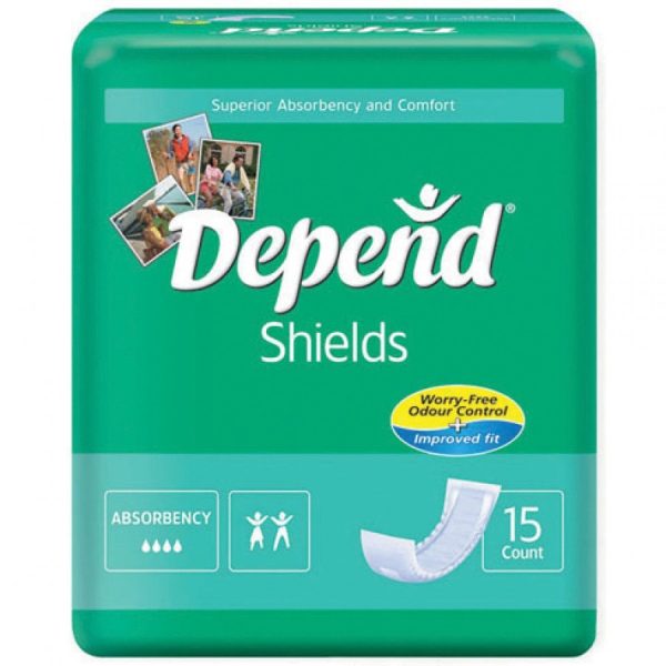 Depend Pads White (Unisex)