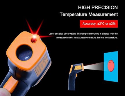 Laser Non-Contact Food Thermometer Laser Non-Contact Food Thermometer
