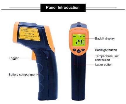 Laser Non-Contact Food Thermometer Laser Non-Contact Food Thermometer