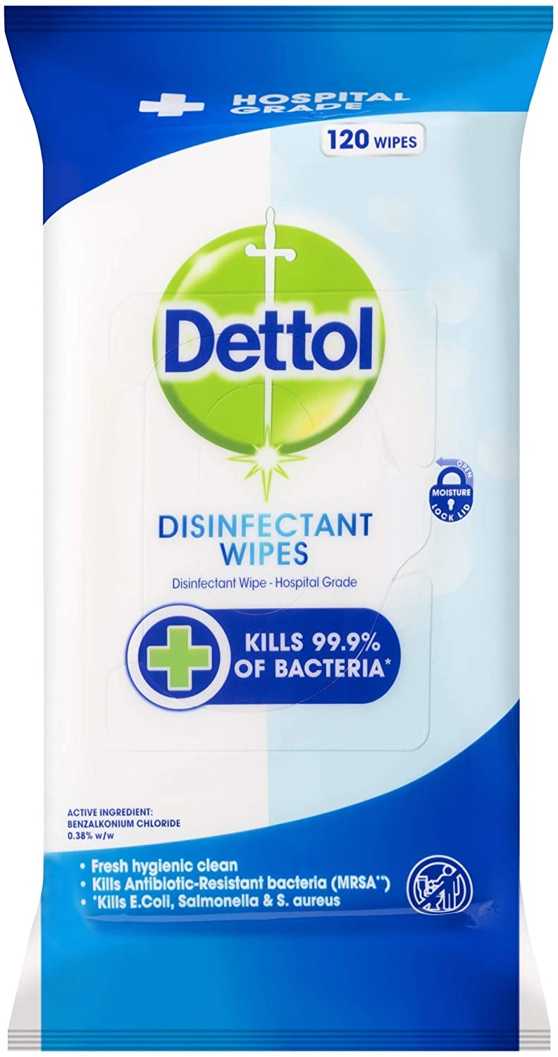 Dettol Surface Cleanser Wipes (45 Wipes/Tub)