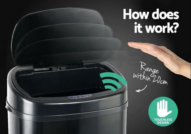 Devanti  Sensor Rubbish Bins Motion Automatic