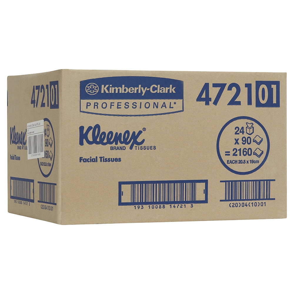 4721 Kleenex® Facial Tissue Cube  2 Ply
