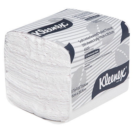 Kleenex® 4322 Soft Interleaved Toilet Tissue