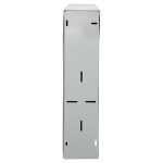 KCP 4975 Triple Roll Toilet Tissue Dispenser, Lockable Enamel, Compatible with most Small Roll Toilet Tissue Codes
