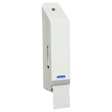 KCP 4975 Triple Roll Toilet Tissue Dispenser, Lockable Enamel, Compatible with most Small Roll Toilet Tissue Codes KCP 4975 Triple Roll Toilet Tissue Dispenser, Lockable Enamel, Compatible with most Small Roll Toilet Tissue Codes