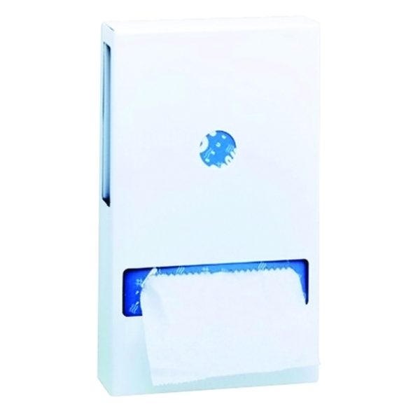 Costsaver 4930 Interfold Toilet Tissue Dispenser, Surface Mounted Enamel