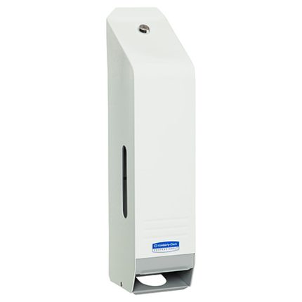 Costsaver 4930 Interfold Toilet Tissue Dispenser, Surface Mounted Enamel