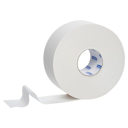 Kleenex® 5749 Compact Jumbo Roll Toilet Tissue, 2 Ply, 300 Metres/Roll, 6 Rolls/Case